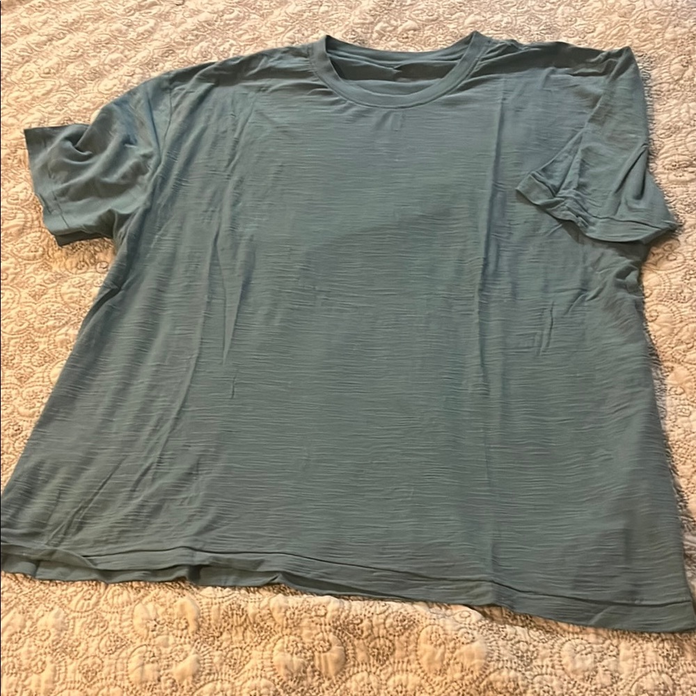 Paper Denim & Cloth Blue/Green  Short Sleeve Tee